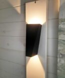 IP65 BLACK UP/DOWN LED WALL LIGHT