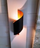 LED SPIRAL WALL LIGHT - ALUMINIUM - 10W
