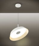 ·VERTIGO· LAMP, WHITE-SILVER