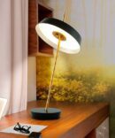 ·VERTIGO· TABLE LAMP, BLACK-GOLD