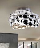·NARISA· CEILING LAMP, 3L. Ø32, CHROME
