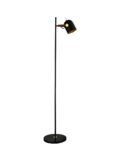 ·ADAME· FLOOR LAMP 1L., BLACK/GOLD