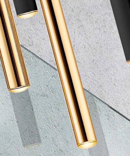 ·VARAS· LAMP 11L. GOLD/BLACK DIMMABLE
