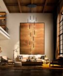 ·VARAS· LARGE SIZE LAMP GOLD/BLACK, 25L.