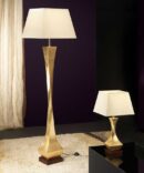 Large Floor Lamp in Gold