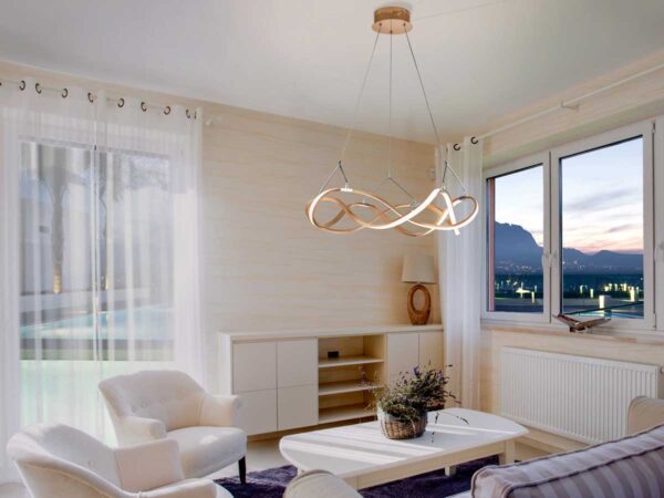 ·MOLLY· LED LAMP Ø53, ROSE GOLD