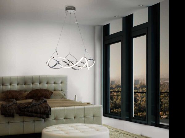·MOLLY· LED LAMP Ø53 CHROME DIMMABLE - Image 2