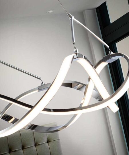 ·MOLLY· LED LAMP Ø53 CHROME DIMMABLE