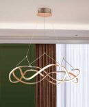 ·MOLLY· LED LAMP Ø80, ROSE GOLD