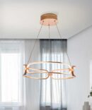 ·COLETTE· LED LAMP Ø47, ROSE GOLD