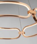·COLETTE· LED LAMP Ø47, ROSE GOLD