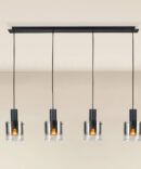 ENIZE - LAMP 4L BLACK-SMOKE