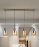 ENIZE - LAMP 4L COPPER-AMBER