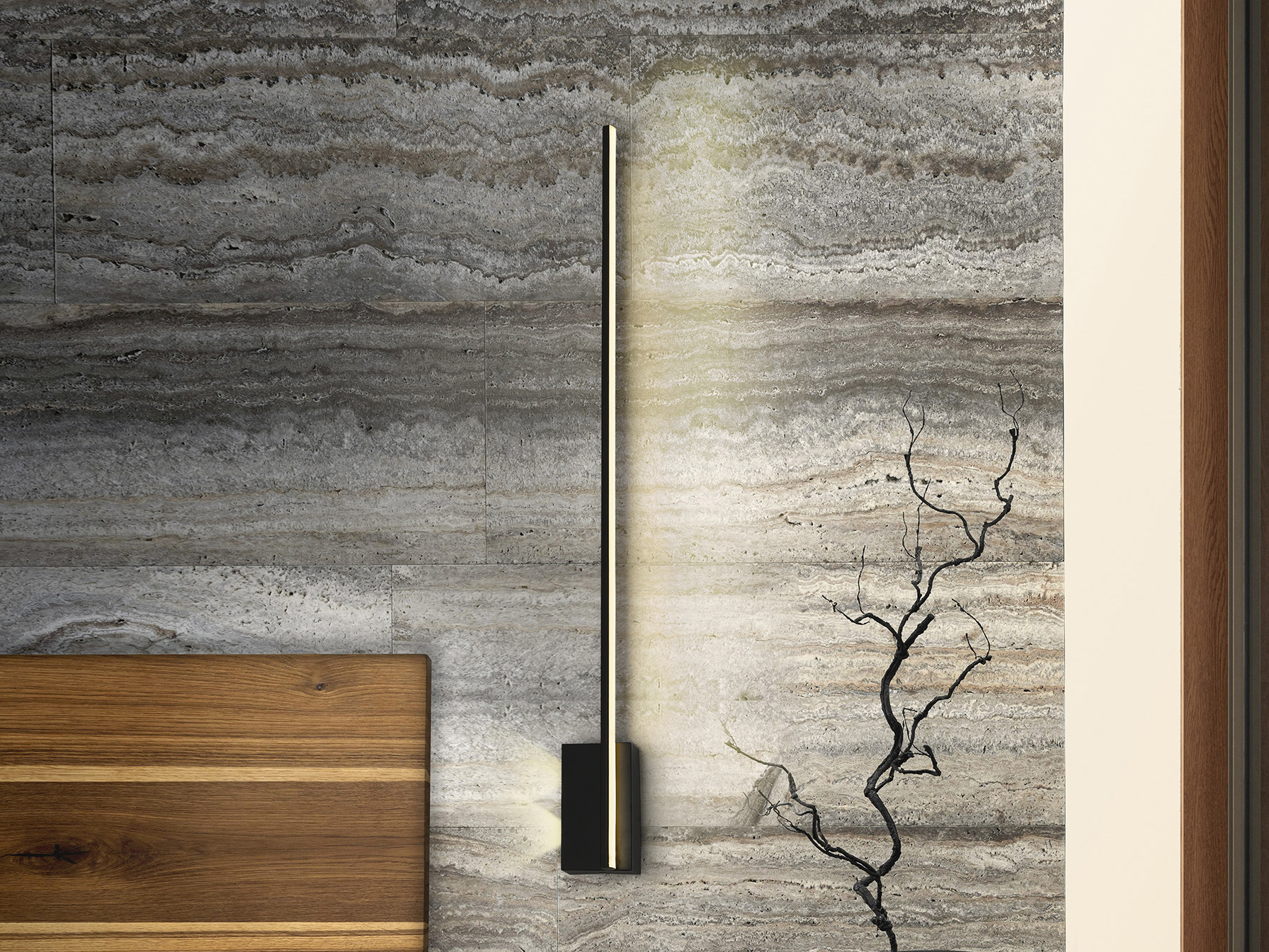 TICK - BLACK WALL LAMP 3L