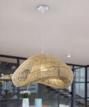 ABAH - LAMP NATURAL RATTAN 55CM