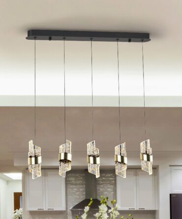 LIADA - LAMP 5L BLACK-GOLD
