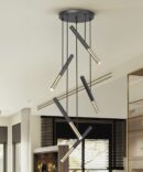 DNA- LAMP 5L BLACK-GOLD DIMMABLE