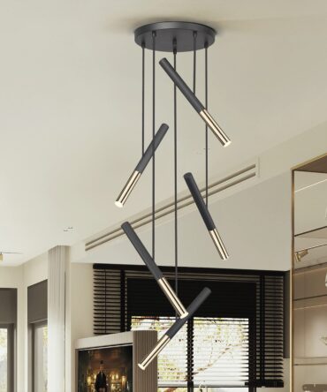 DNA- LAMP 5L BLACK-GOLD DIMMABLE