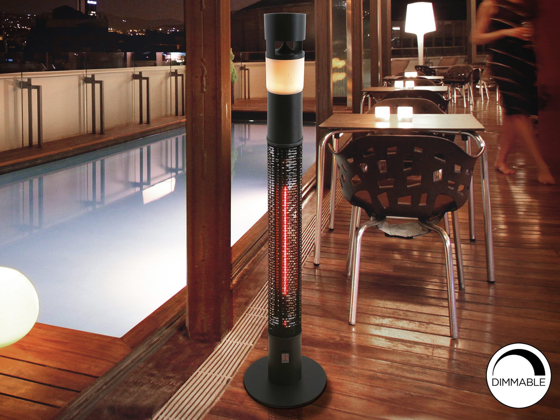 EAT SOUND OUTDOOR HEATER 1500W